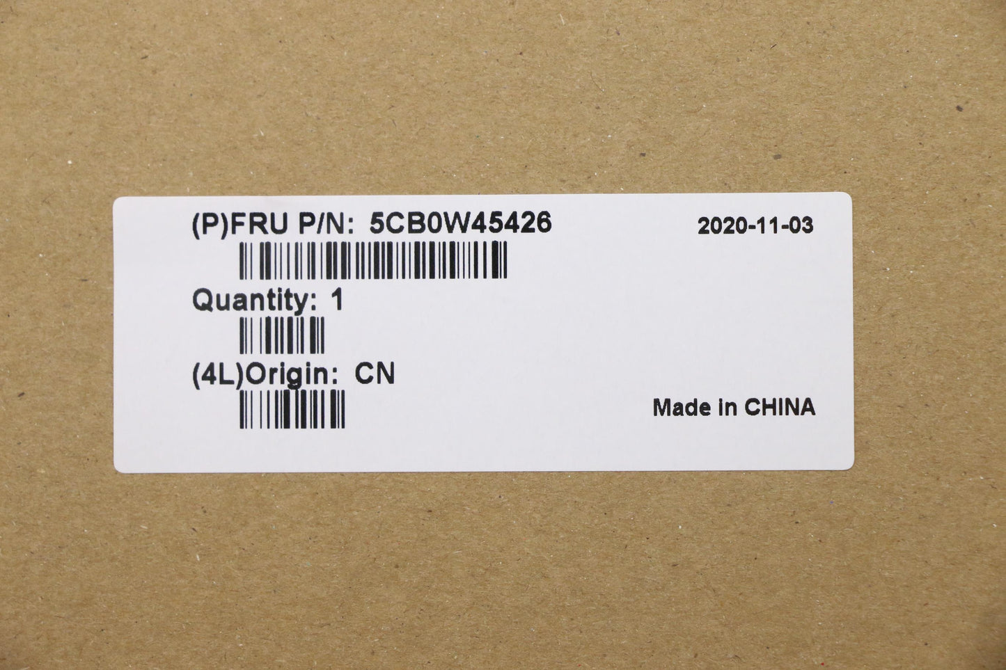Lenovo Lvab Kb Us W O Bl Fp W Top Mgr - 5CB0W45426