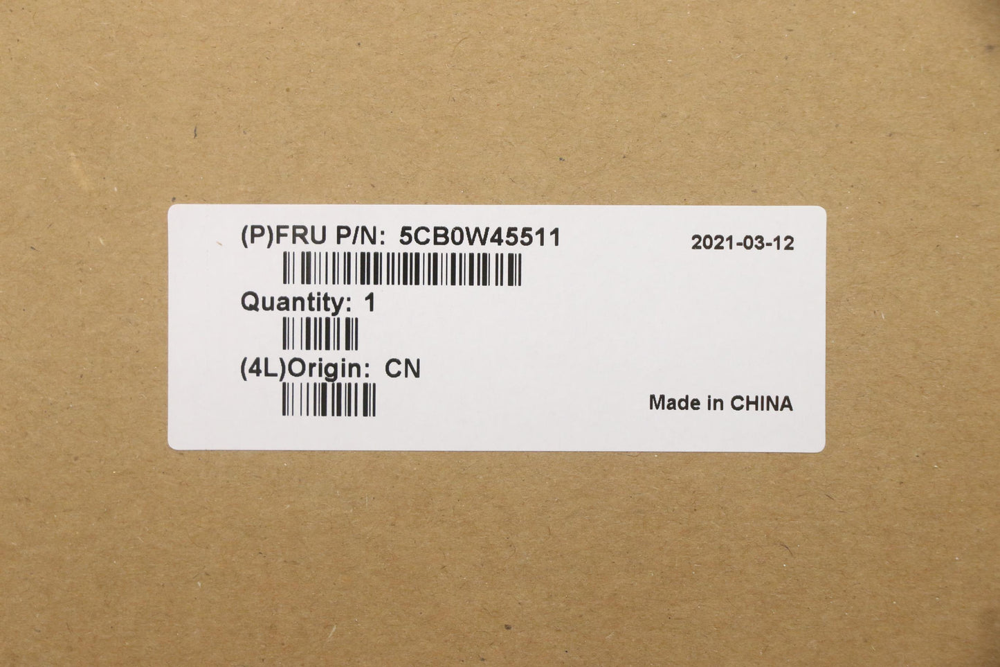 Lenovo Uppercaseasm B Uk Nfp Sp W Cz - 5CB0W45511