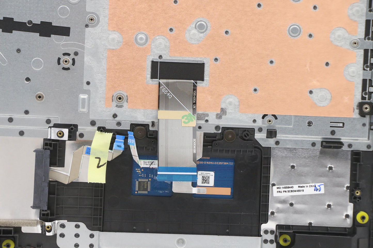 Lenovo Gs54D Log Up Assy Uk L81W8Texb - 5CB0W45519