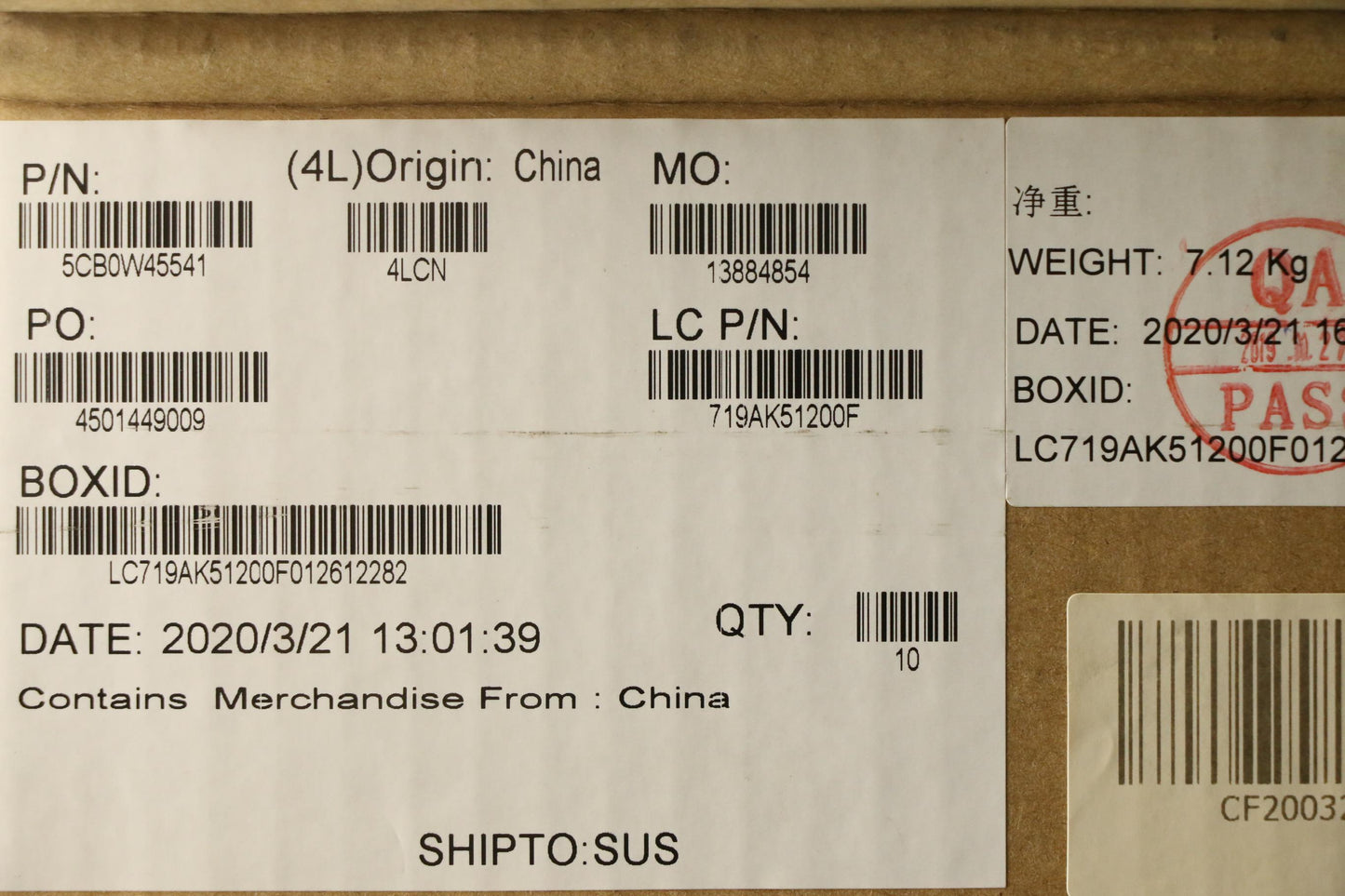 Lenovo Gs54D Log Up Assy Tr L81W8Imrg - 5CB0W45541