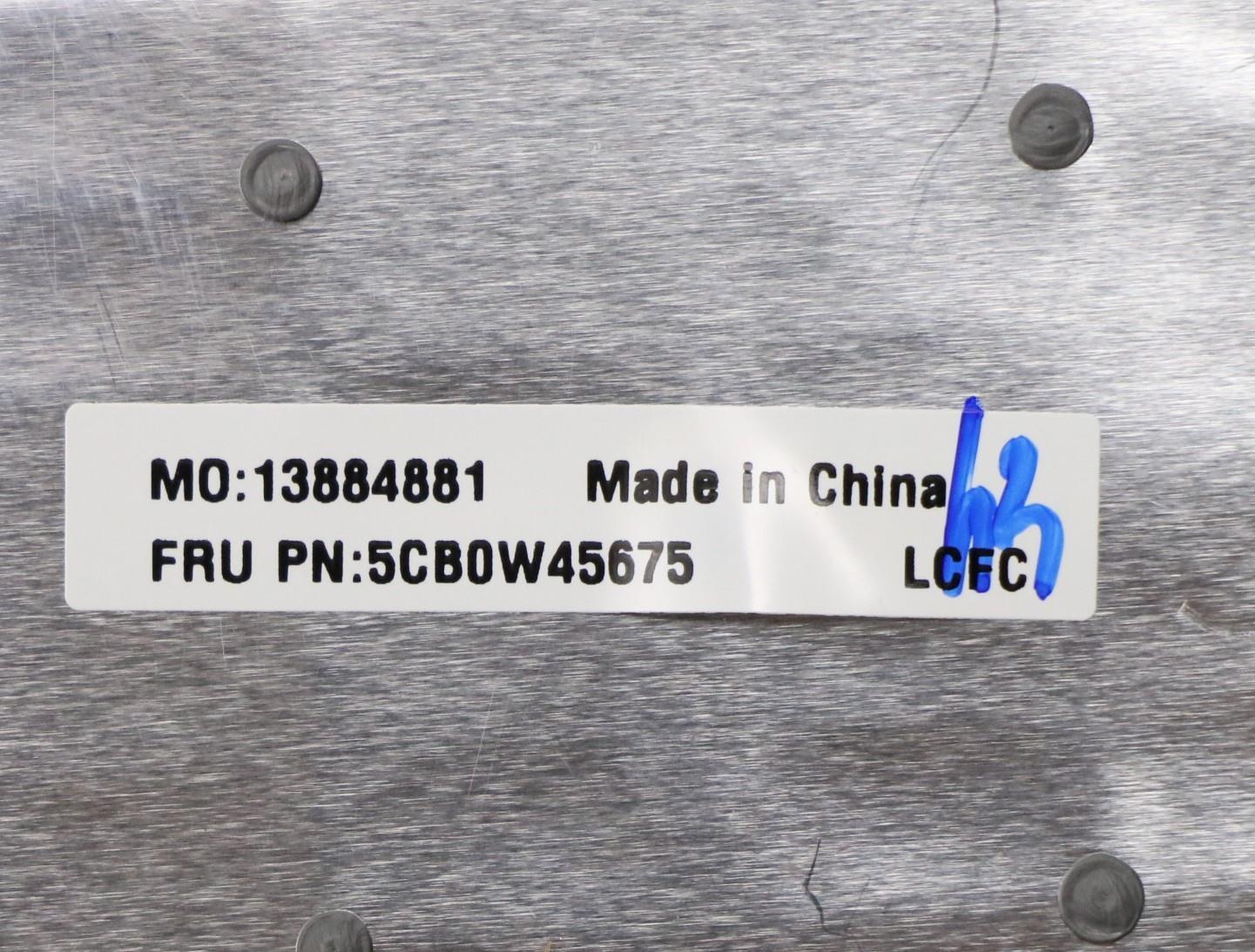 Lenovo Gs54D Log Up Assy Cz-Sk L81W8I - 5CB0W45675