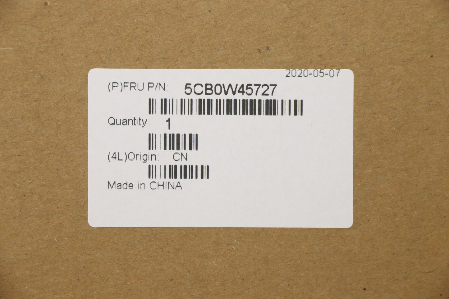 Lenovo Gs44D Log Up Assy Ru L81W6 Bkt - 5CB0W45727
