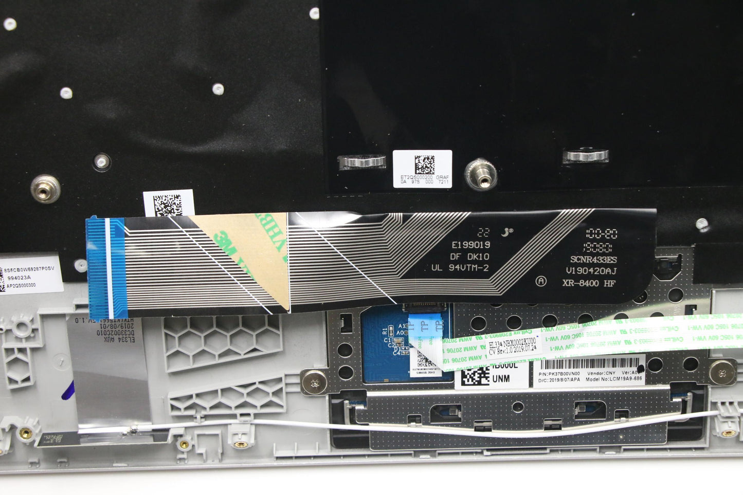 Lenovo Up Assy Grey W Nbl Kb Jpn - 5CB0W59292