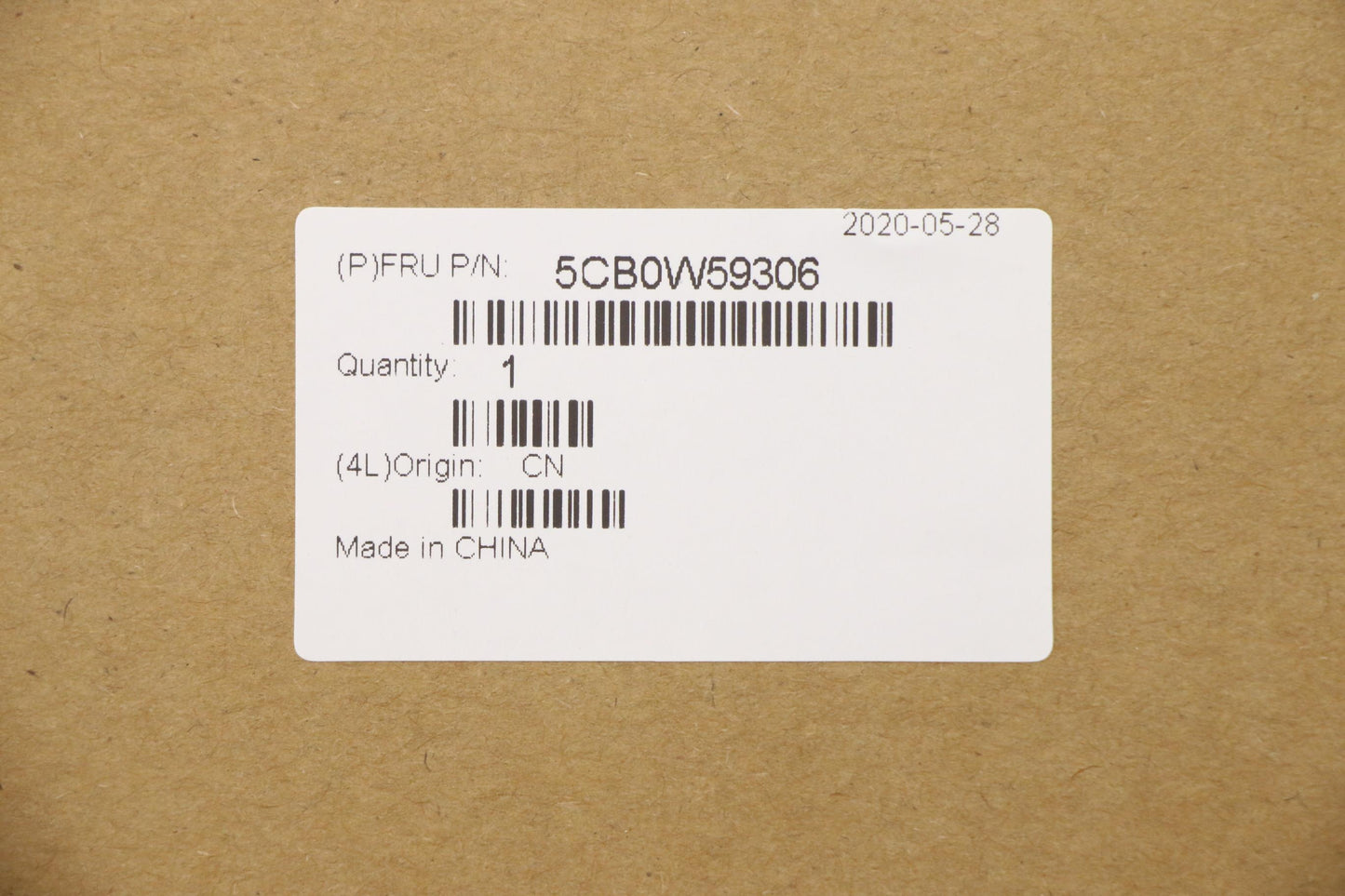 Lenovo Upper Case with Keyboard, USA English, Grey, Backlit - 5CB0W59306