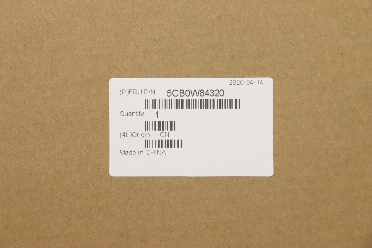 Lenovo Assembly Black Cs Lcase Lkl-1 - 5CB0W84320