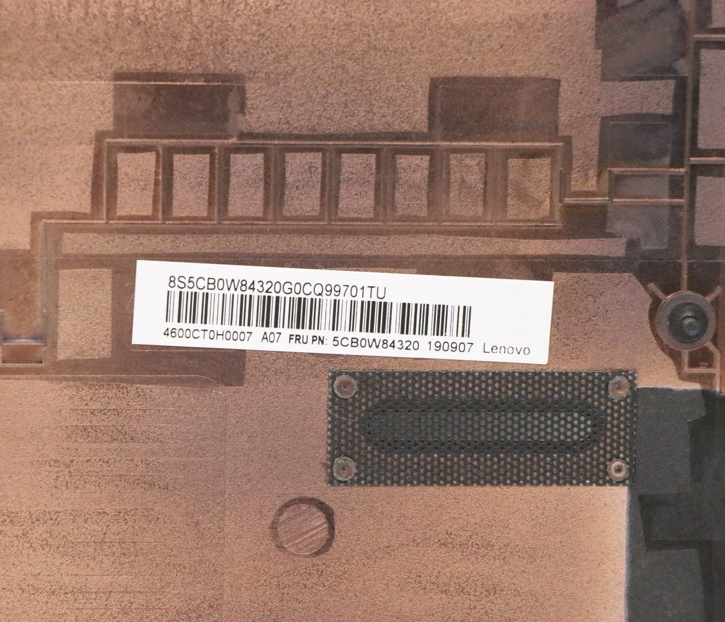 Lenovo Assembly Black Cs Lcase Lkl-1 - 5CB0W84320