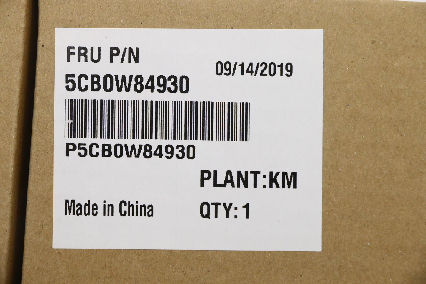 Lenovo Palmrest - 5CB0W84930