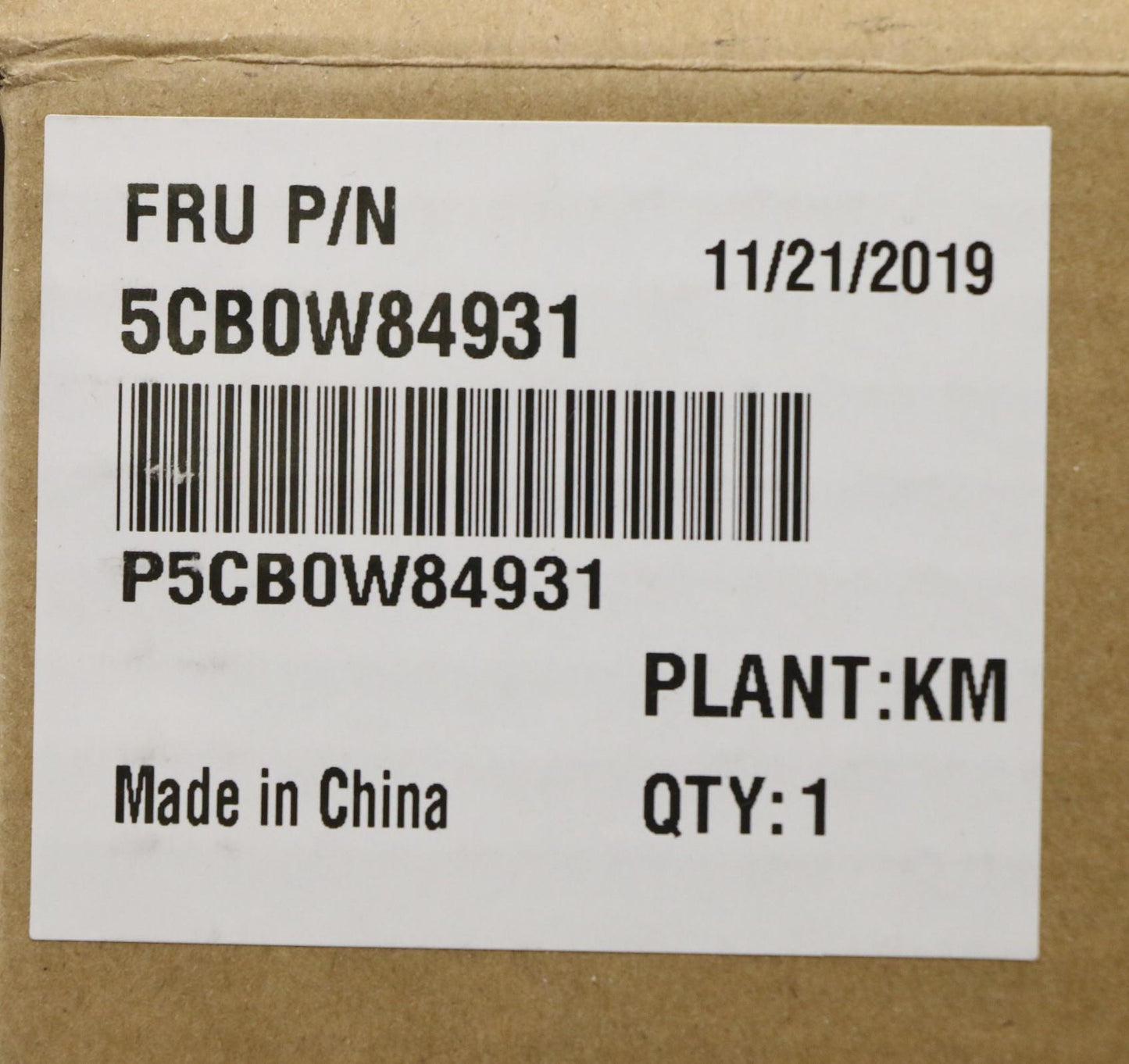 Lenovo Li8B Fru Top Assy Wo Spk Sp - 5CB0W84931