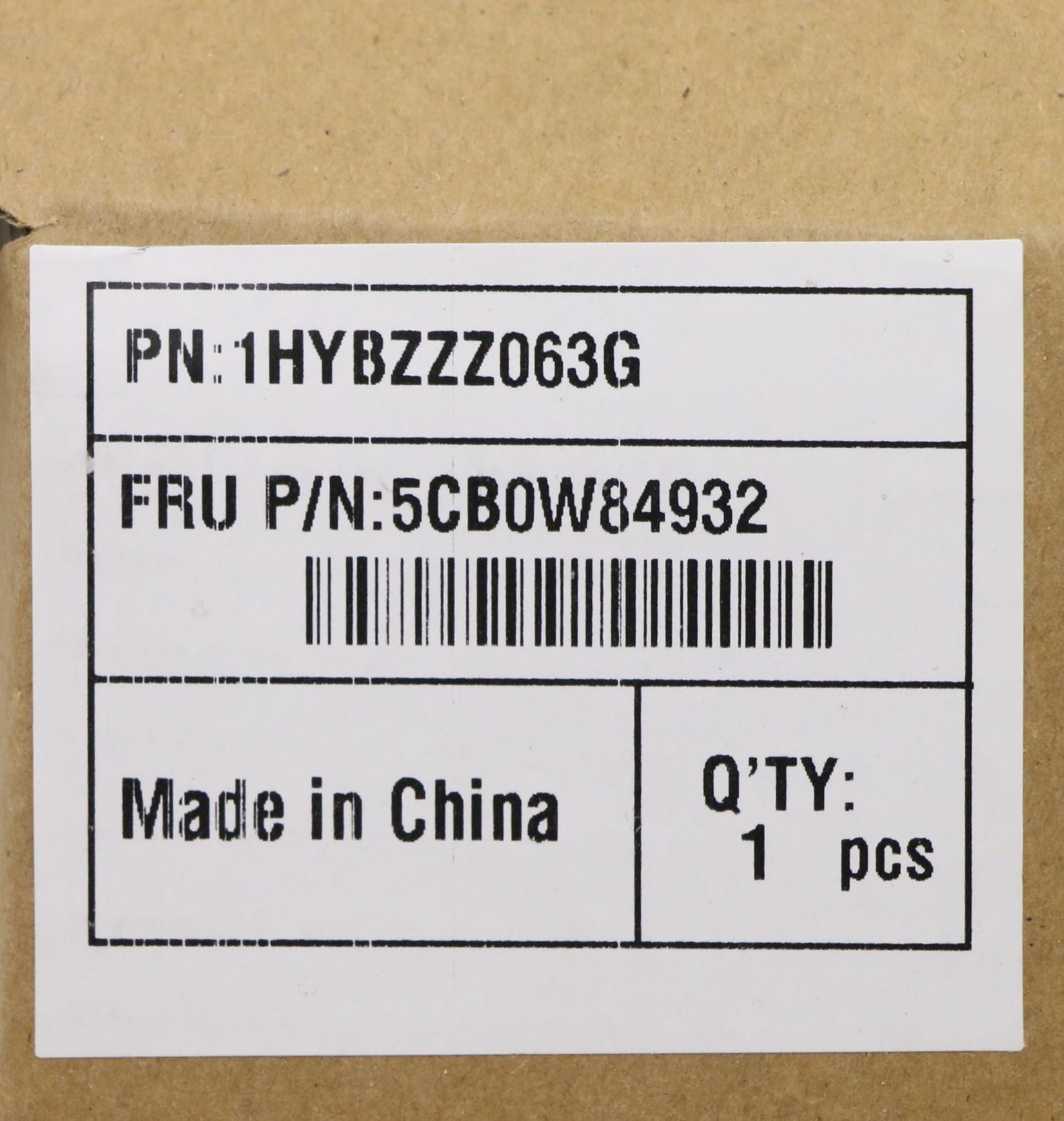 Lenovo Keyboard Bezel Assembly without FPR - 5CB0W84932