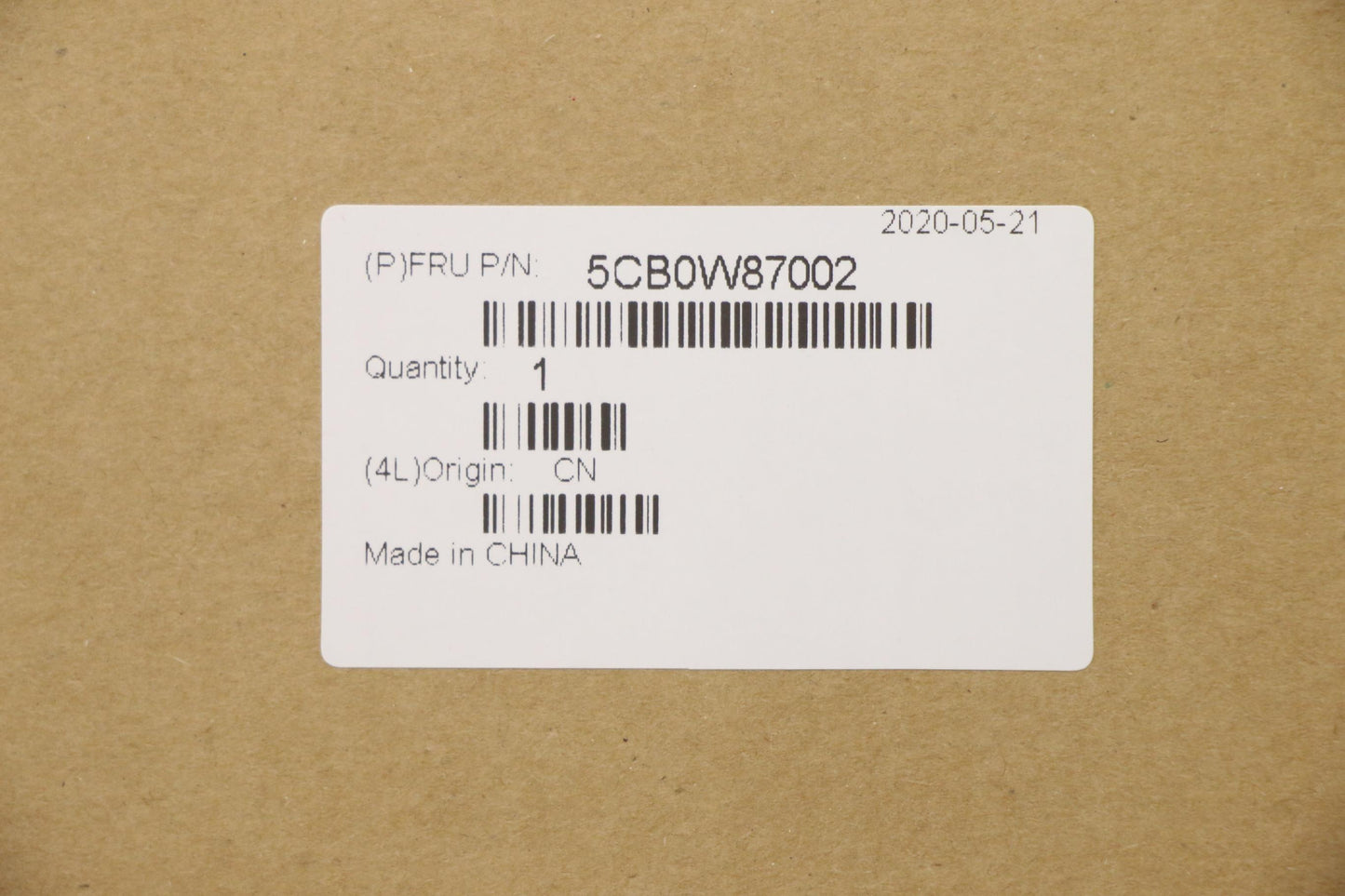 Lenovo Logic Lower Black - 5CB0W87002