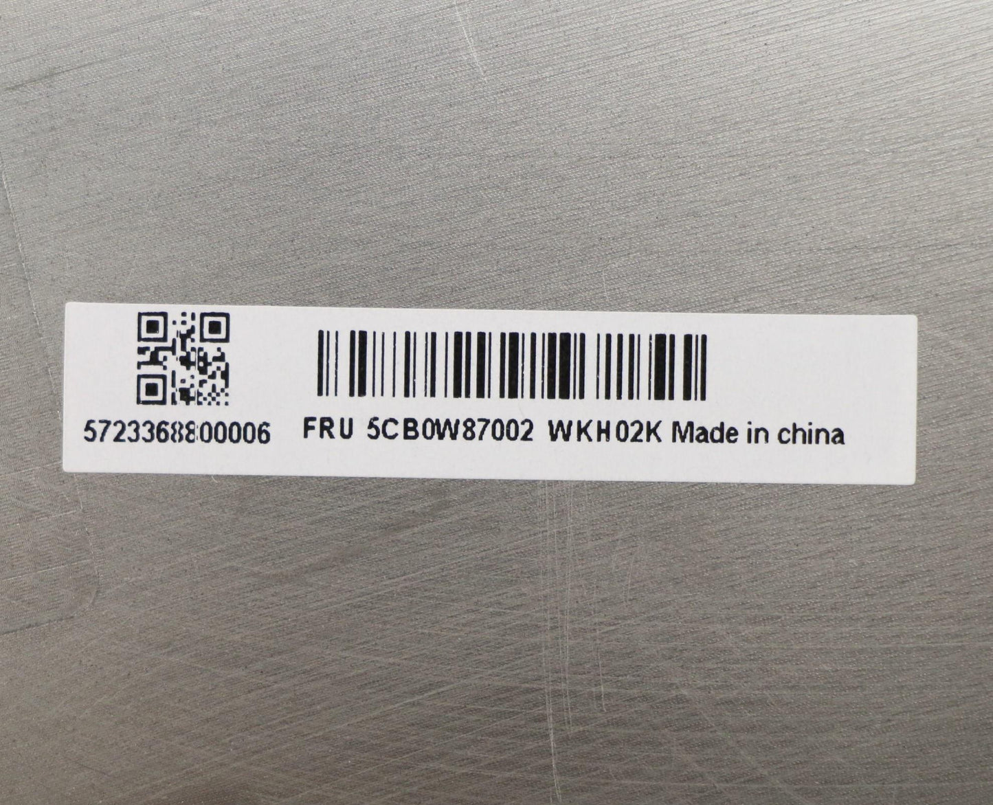 Lenovo Logic Lower Black - 5CB0W87002