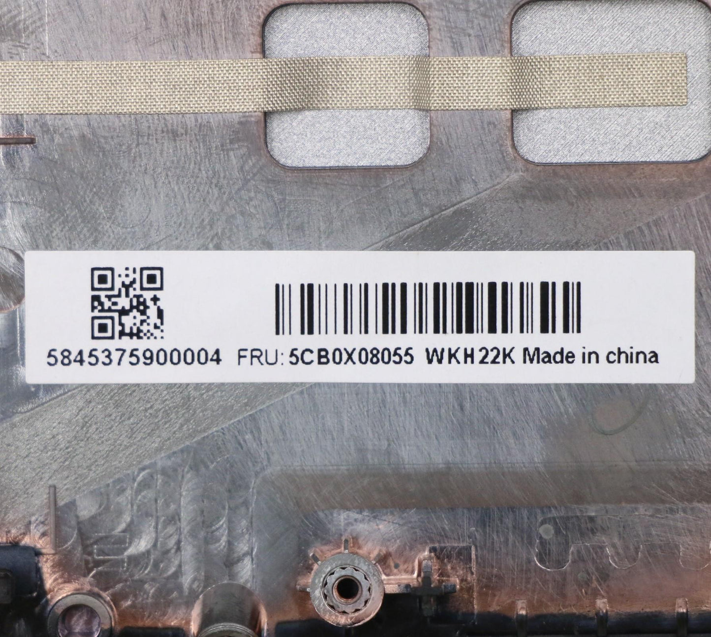 Lenovo Up Assy W Bl Kb Cze - 5CB0X08055