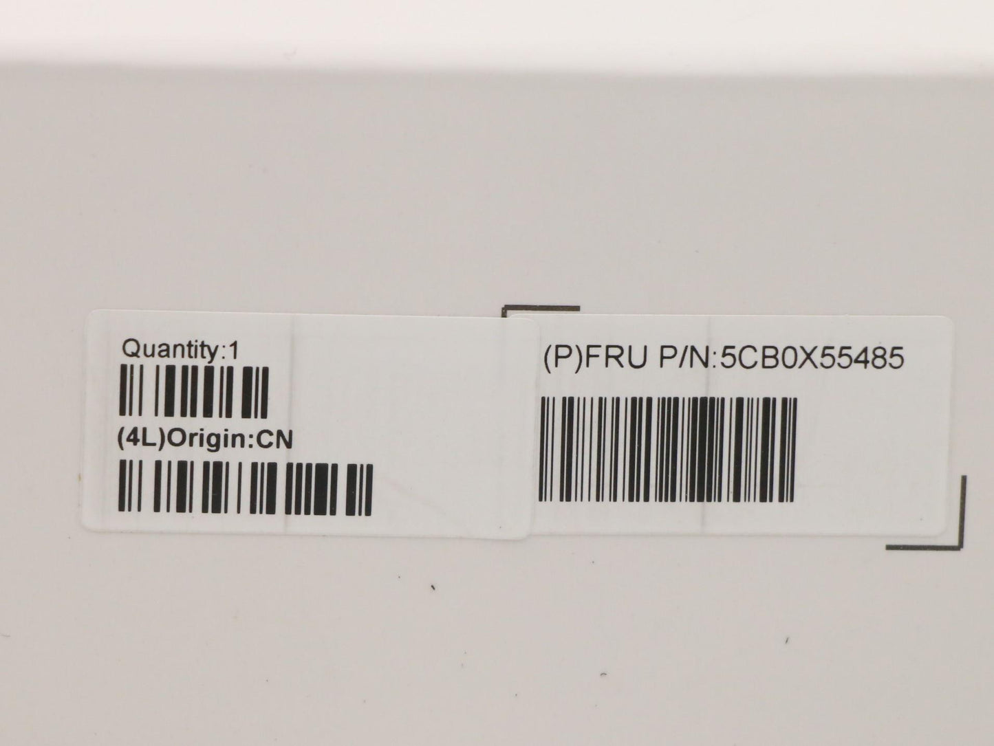 Lenovo English Black Non-Backlit Keyboard C-Cover - 5CB0X55485