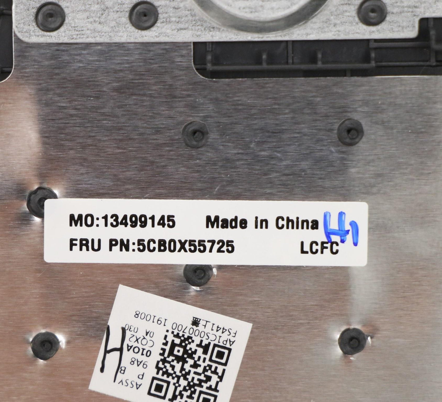 Lenovo Gs44D Log Up Assy La L81W6 Bki - 5CB0X55725
