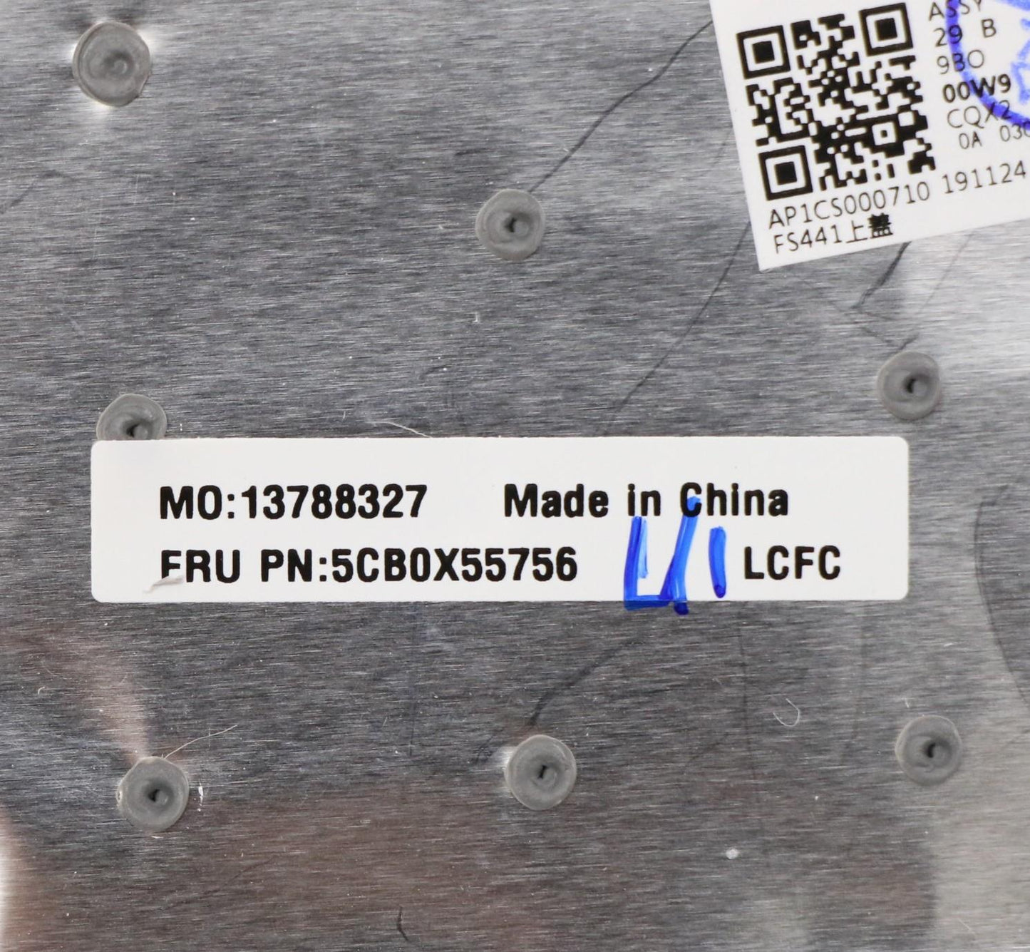 Lenovo Gs44D Log Up Assy Ko L81W6 Gyi - 5CB0X55756