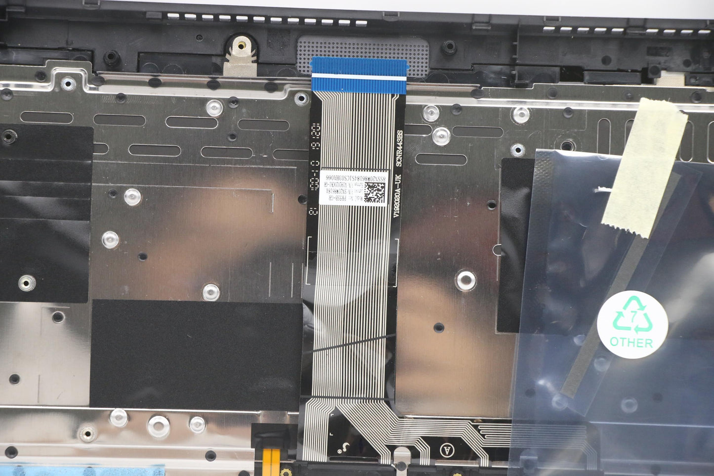 Lenovo Ls2A Kb Ger Bl Grey W/Top Assy - 5CB0X55821