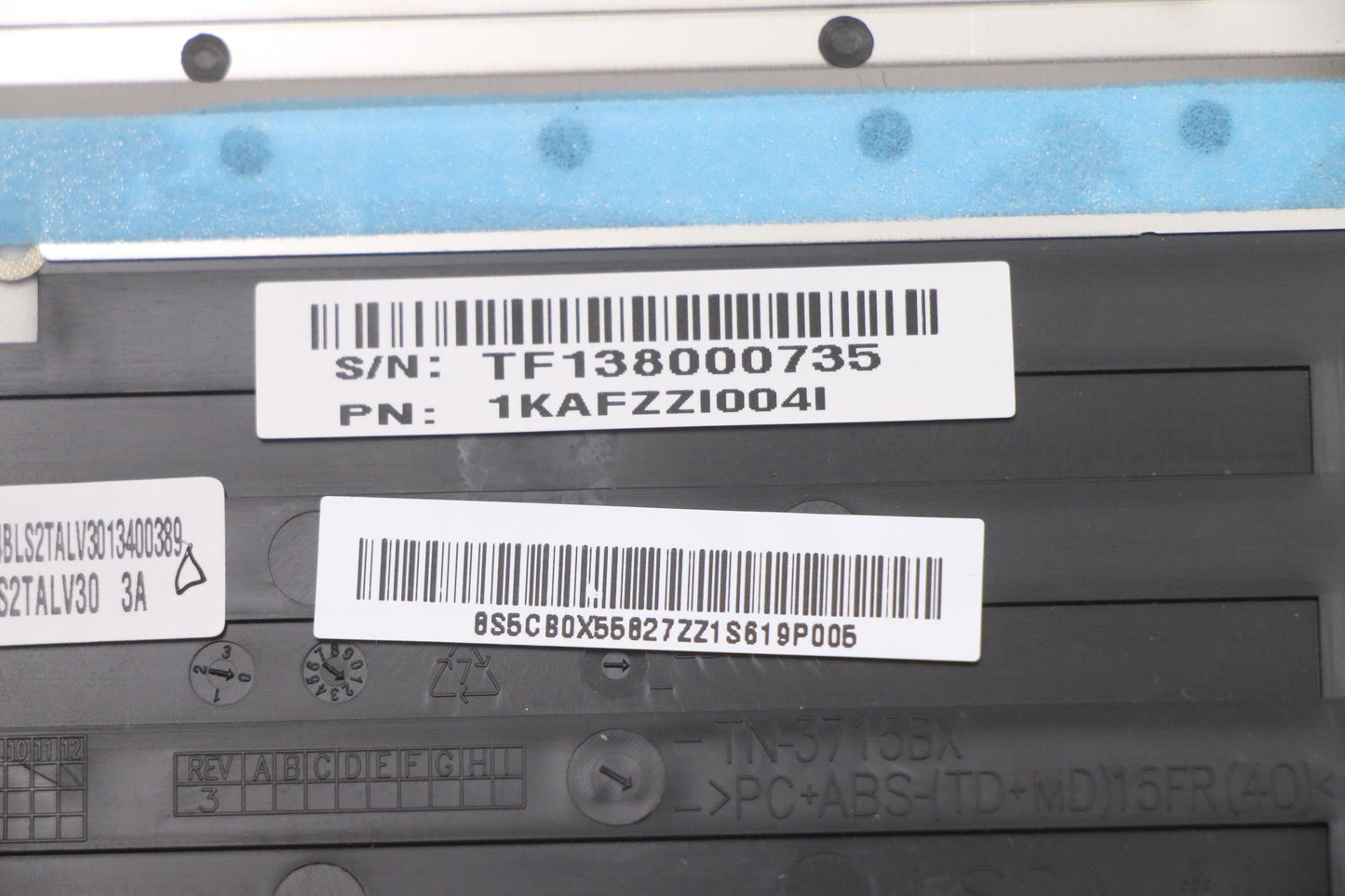 Lenovo Ls2A Kb Ita Bl Grey W/Top Assy - 5CB0X55827
