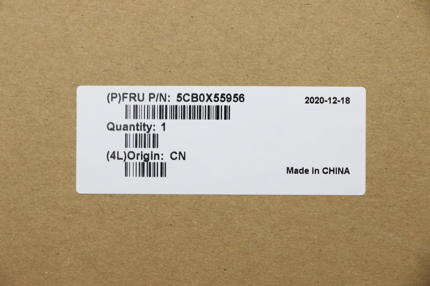 Lenovo LCD Cover, Silver Grey Fabric - 5CB0X55956