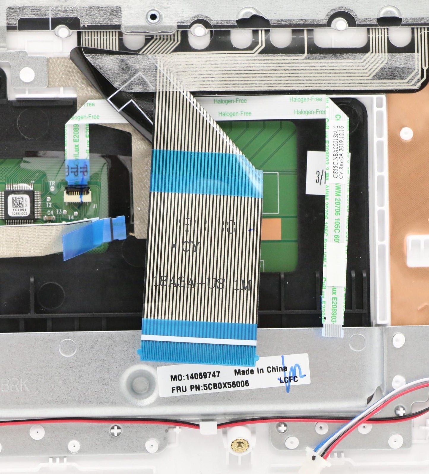 Lenovo Gs55C Log Up Assy _Hb L 81Y3 B - 5CB0X56006