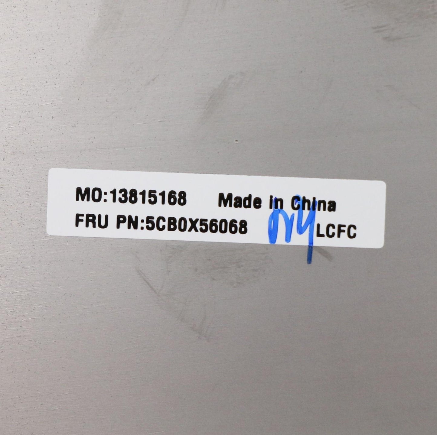 Lenovo Lower Case L 81Yk Pl_Grey Dis - 5CB0X56068