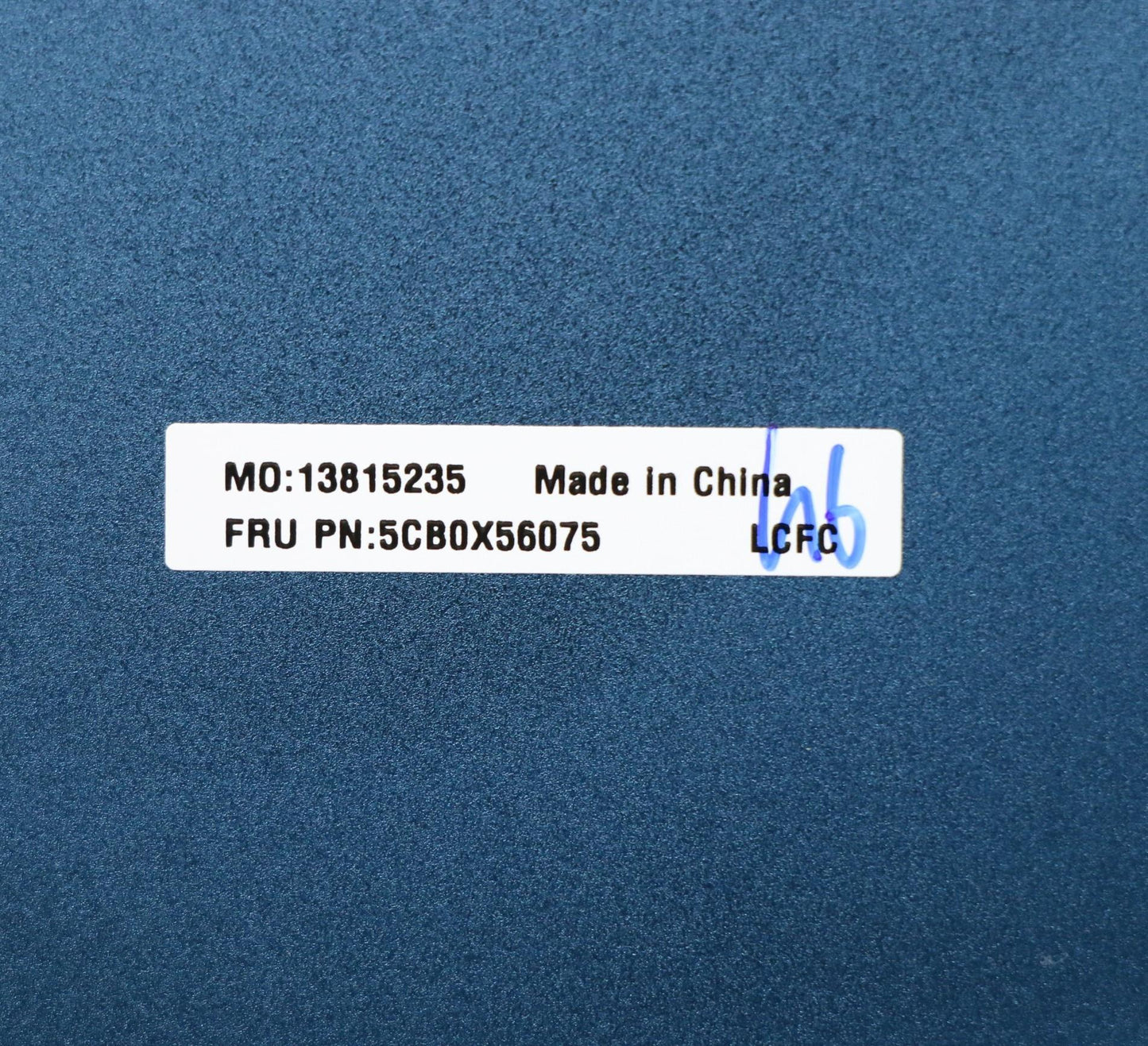 Lenovo LCD Cover, Light Teal - 5CB0X56075