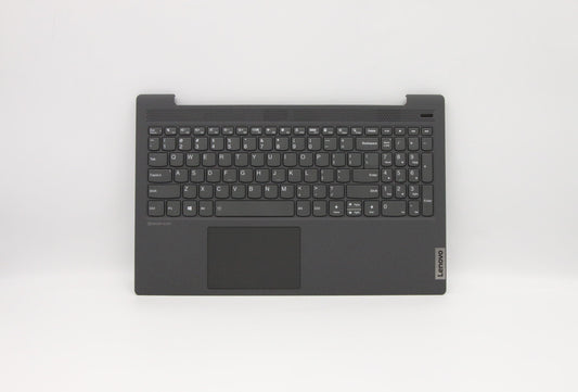 Lenovo C-Cover with Keyboard, USA English Layout, Graphite Grey, Backlit, with Fingerprint Reader - 5CB0X56172