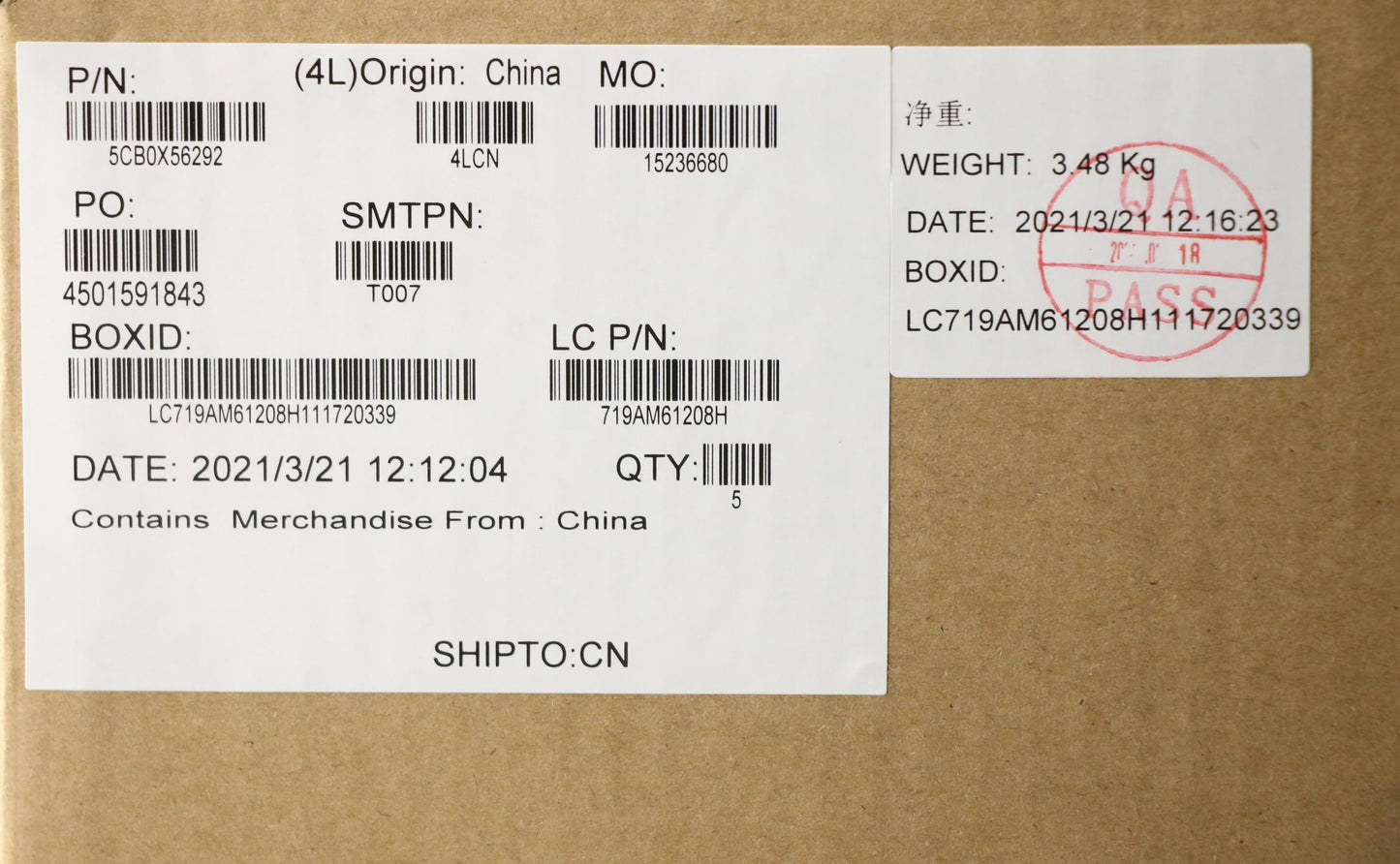 Lenovo Upper Case Asm_Ti L81Yk Nblfpp - 5CB0X56292