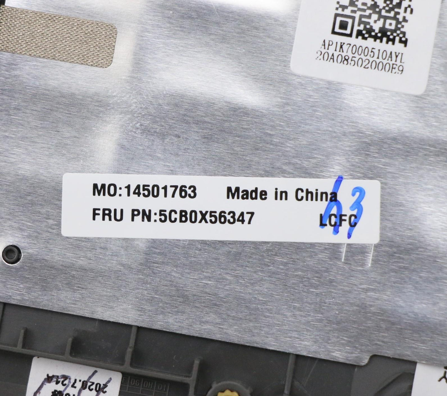 Lenovo Upper Case Asm_Ru L81Yk Nblfpg - 5CB0X56347