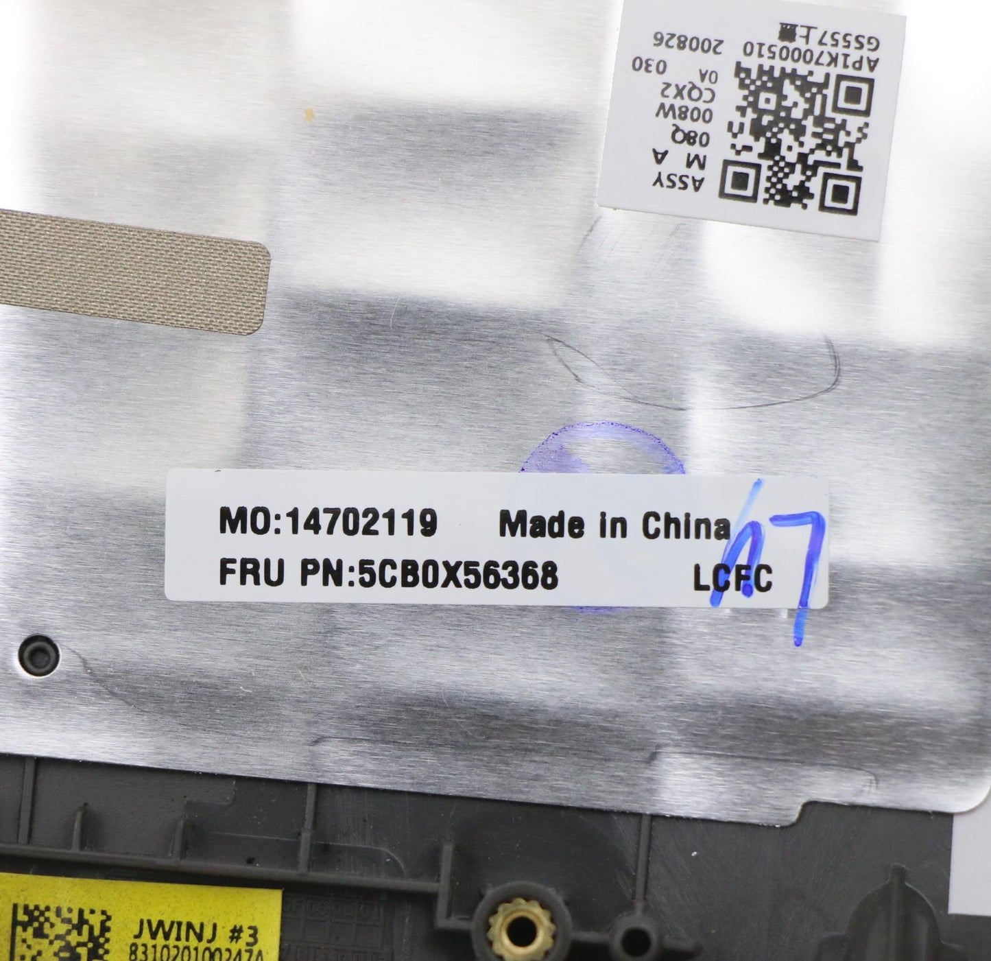 Lenovo Upper Case Asm_Hb L81Yk Nblnfp - 5CB0X56368