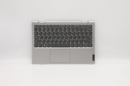 Lenovo C-Cover with Keyboard, USA English, Platinum Grey, Non-Backlit, Non-Fingerprint - 5CB0X56516