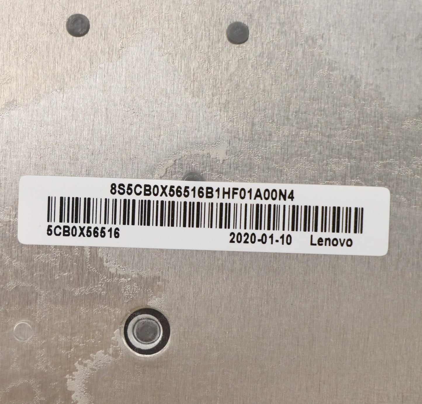 Lenovo C-Cover with Keyboard, USA English, Platinum Grey, Non-Backlit, Non-Fingerprint - 5CB0X56516