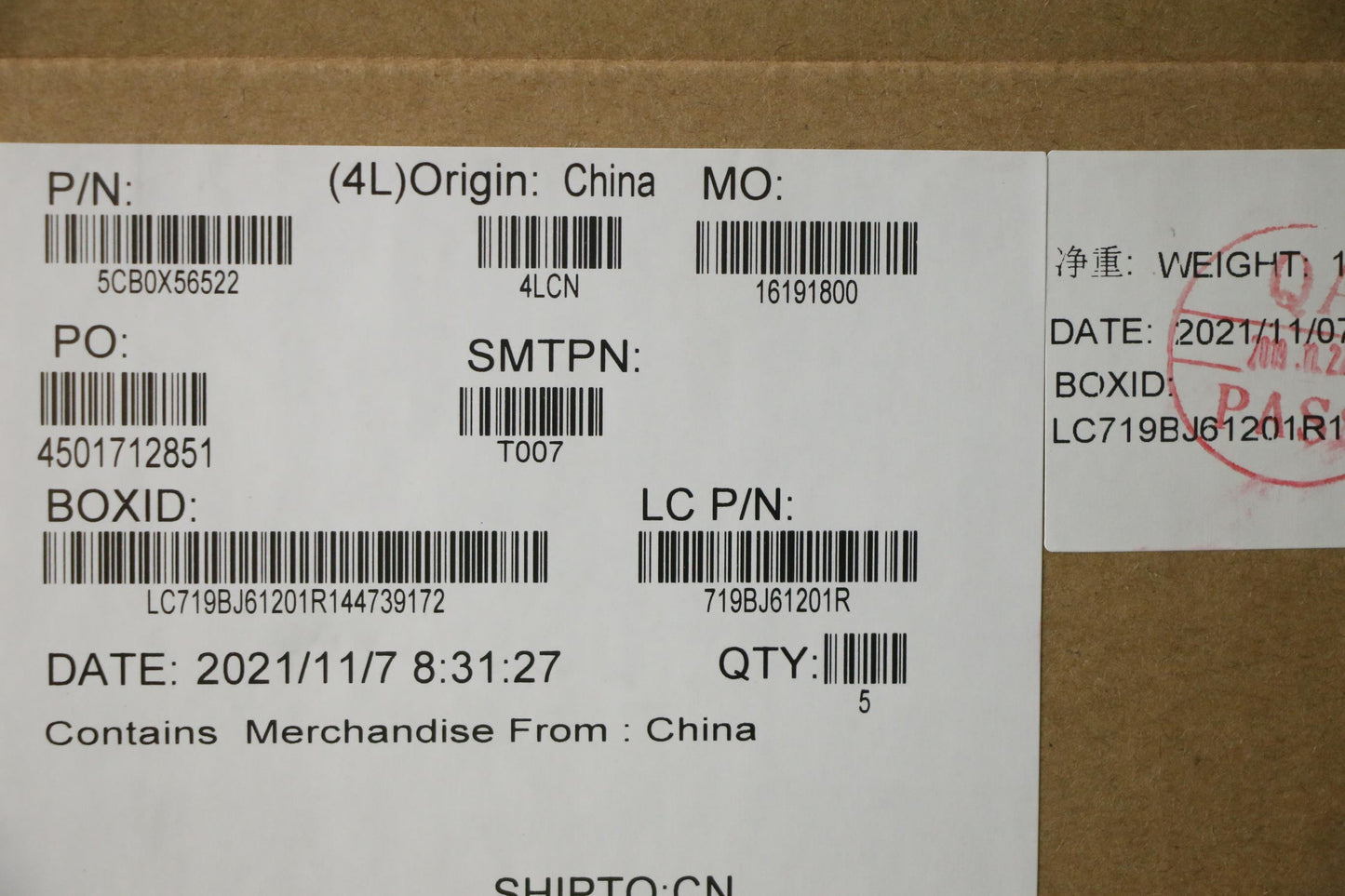 Lenovo Uppercaseasm B Nfp_Pg/Kb Fr - 5CB0X56522