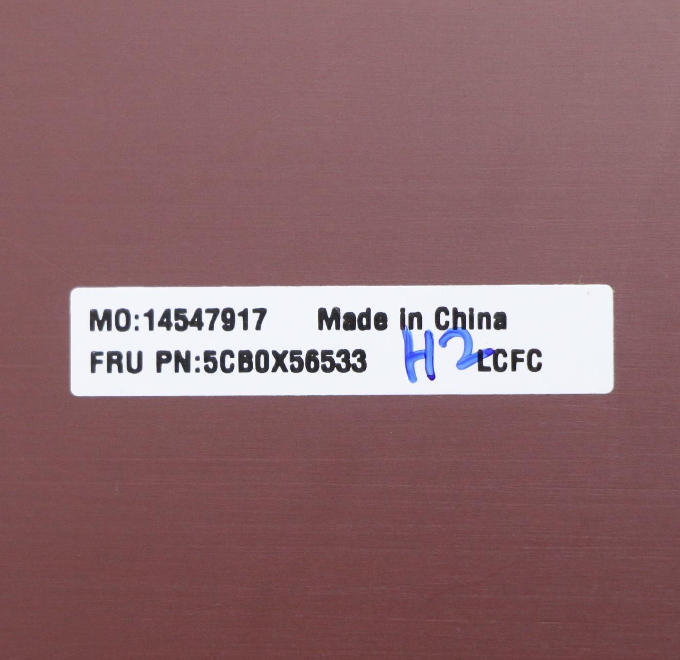 Lenovo Lcd Cover L 81Wa Ch_Red - 5CB0X56533