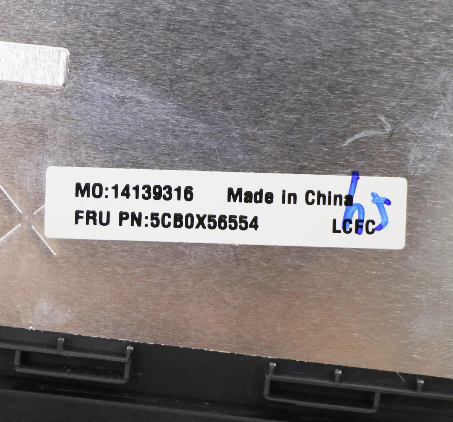 Lenovo C-Cover Keyboard, USA English Black Non-Backlit - 5CB0X56554