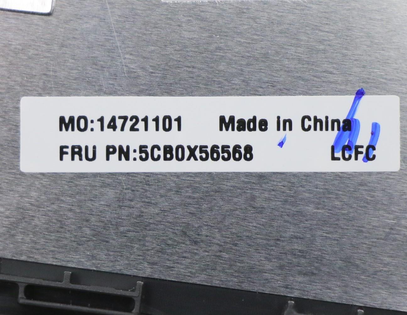 Lenovo Upper Case Asm_Ar-El81Wanfpbkd - 5CB0X56568