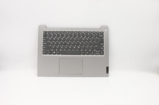 Lenovo C-Cover with USA English Keyboard, Platinum Grey, Non-Backlit, Non-Fingerprint - 5CB0X56584