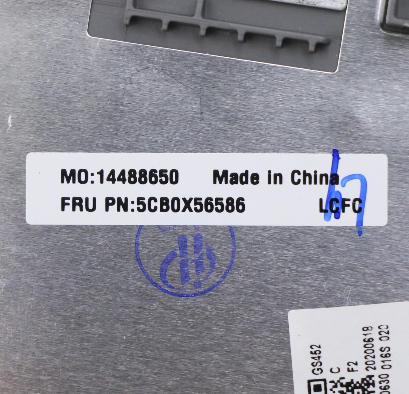 Lenovo Upper Case Asm_It L81Wa Nfppgy - 5CB0X56586