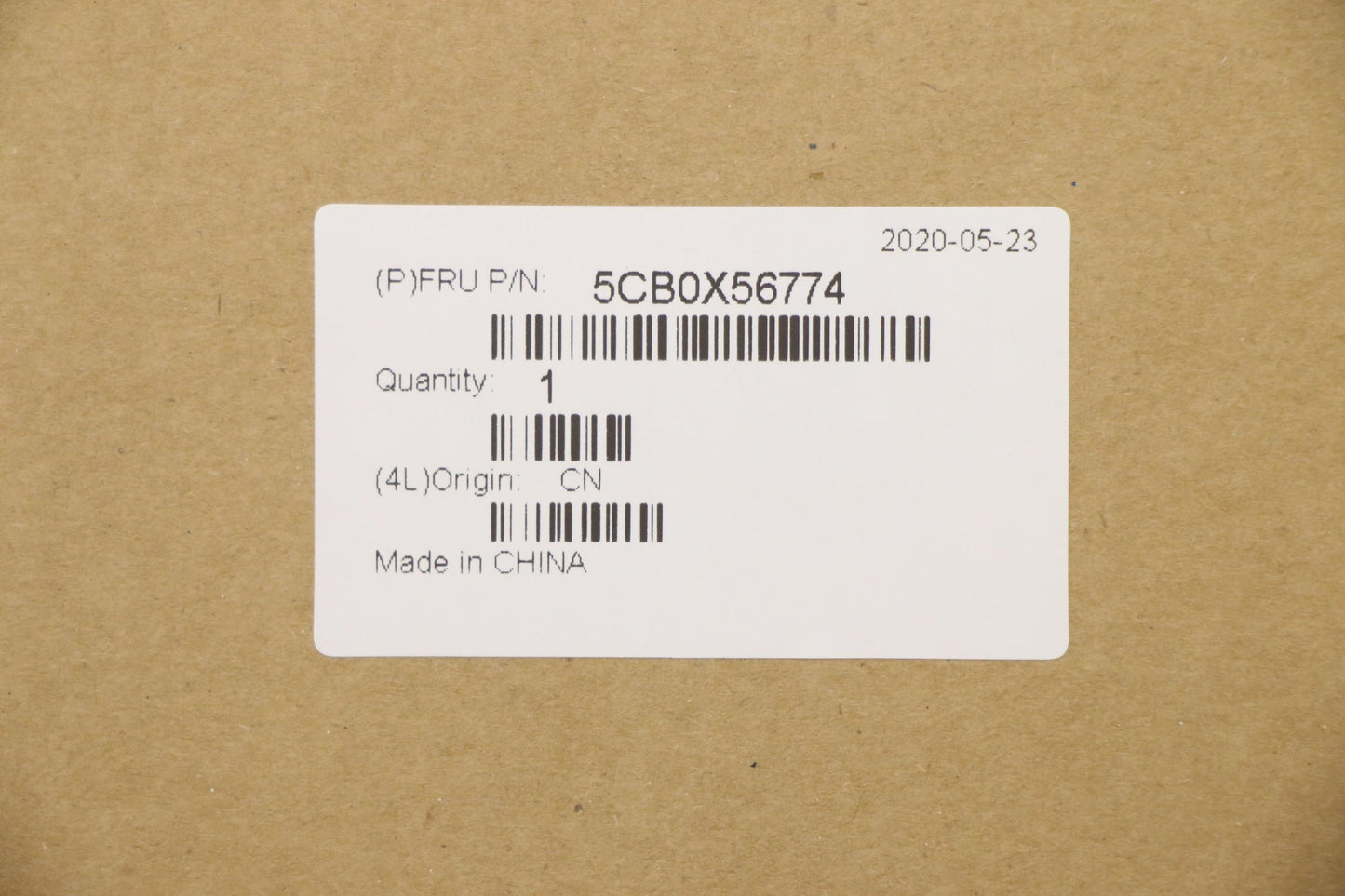 Lenovo A_Cover_Sub_Assy_Pl_Grey - 5CB0X56774