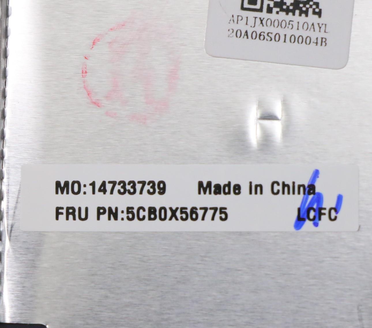 Lenovo C_Cover_Imr_Sub_Assy_Ab_Blue_W - 5CB0X56775