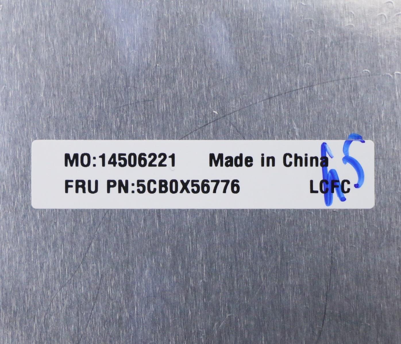 Lenovo C_Cover_Imr_Sub_Assy_Ab_Blue_W - 5CB0X56776