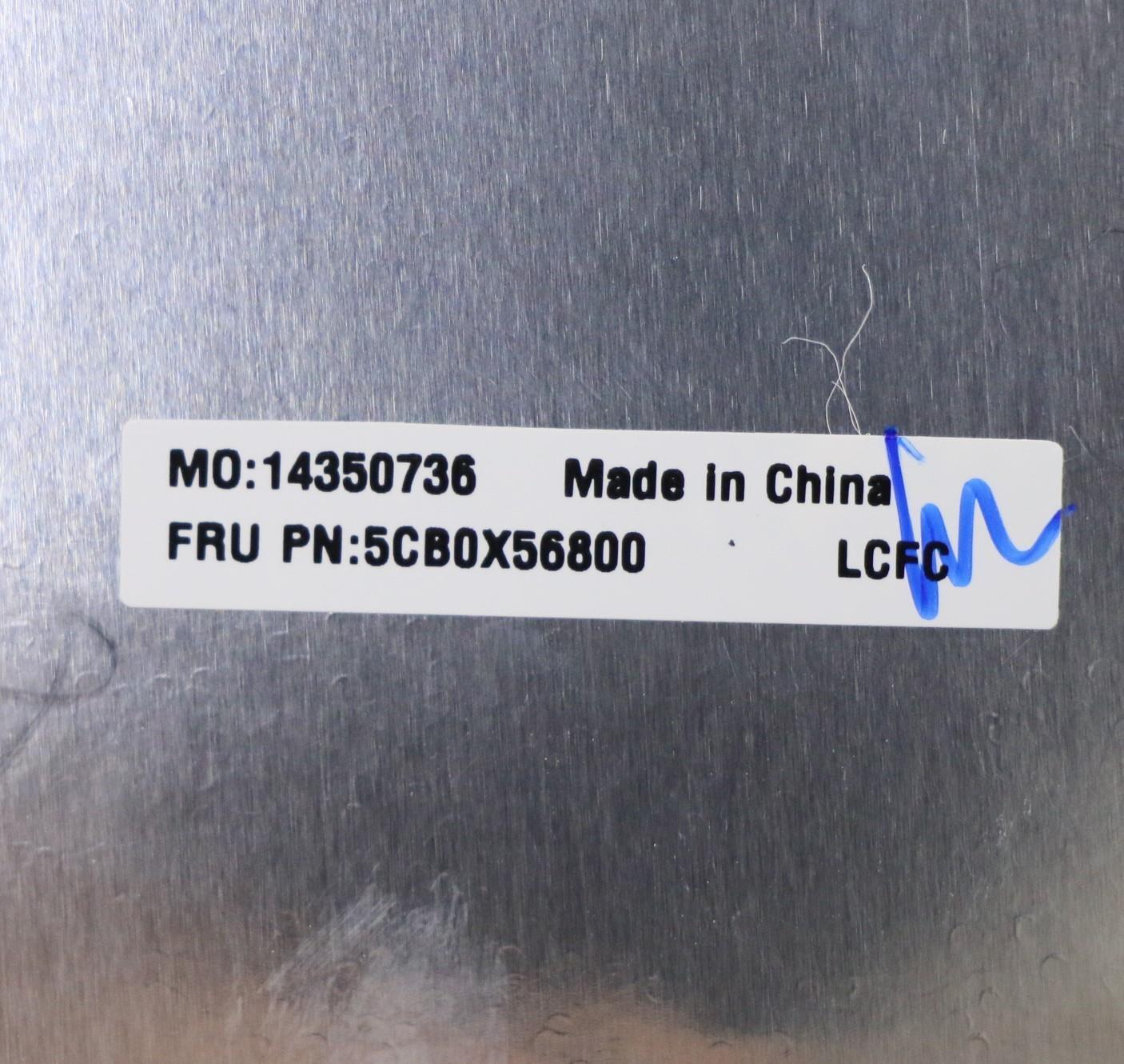 Lenovo C_Cover_Imr_Sub_Assy_Ab_Blue_W - 5CB0X56800