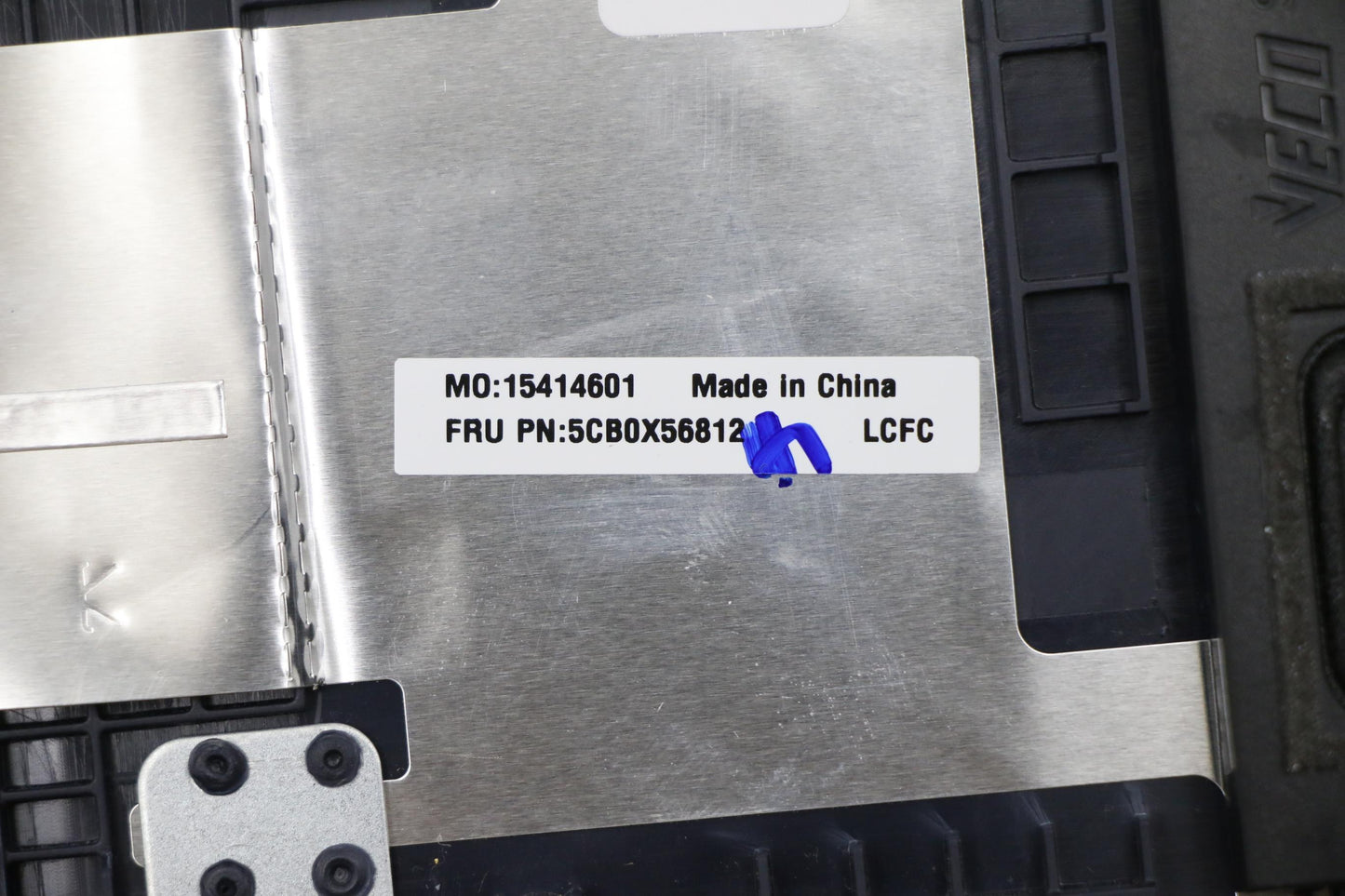 Lenovo C_Cover_Imr_Sub_Assy_Ab_Blue_F - 5CB0X56812