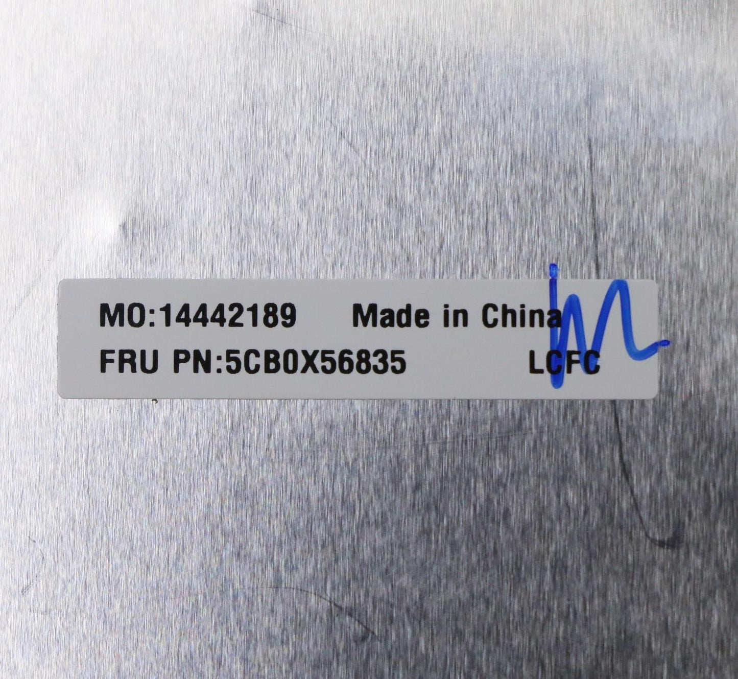 Lenovo C_Cover_Imr_Sub_Assy_Pl_Grey_W - 5CB0X56835