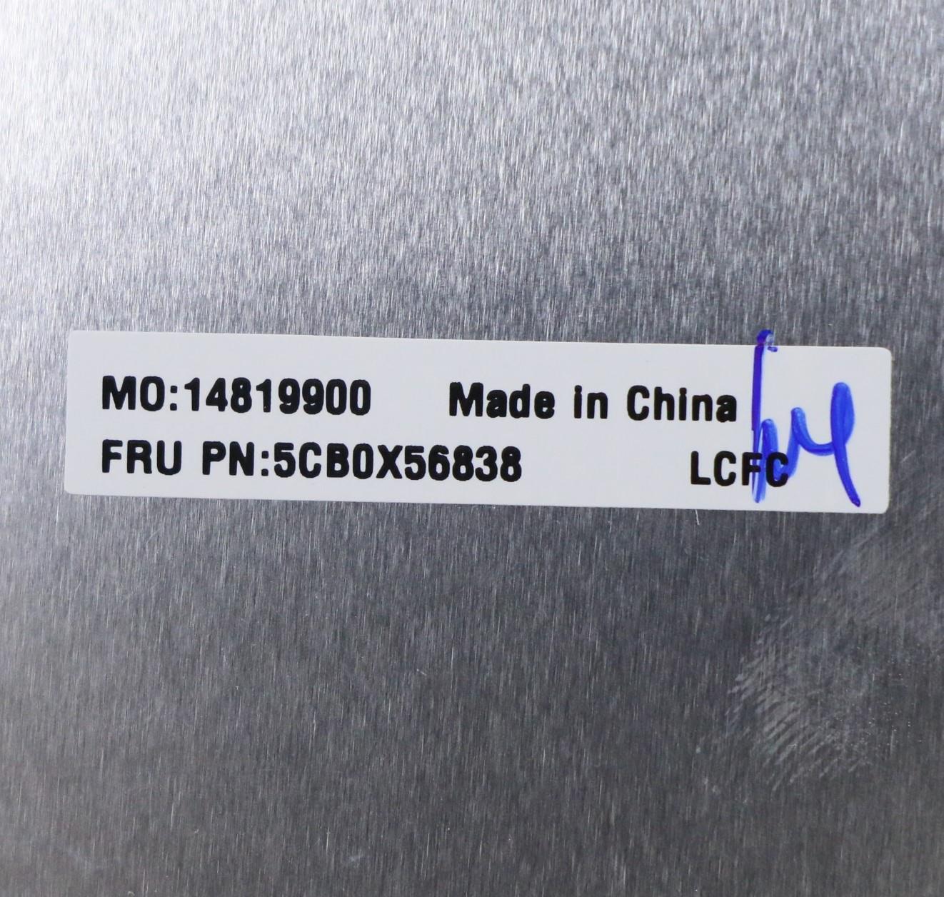 Lenovo C_Cover_Imr_Sub_Assy_Pl_Grey_W - 5CB0X56838