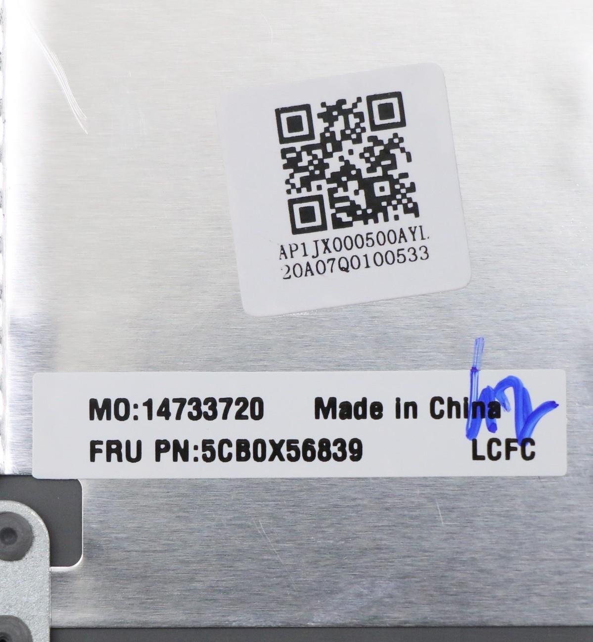 Lenovo C_Cover_Imr_Sub_Assy_Pl_Grey_W - 5CB0X56839