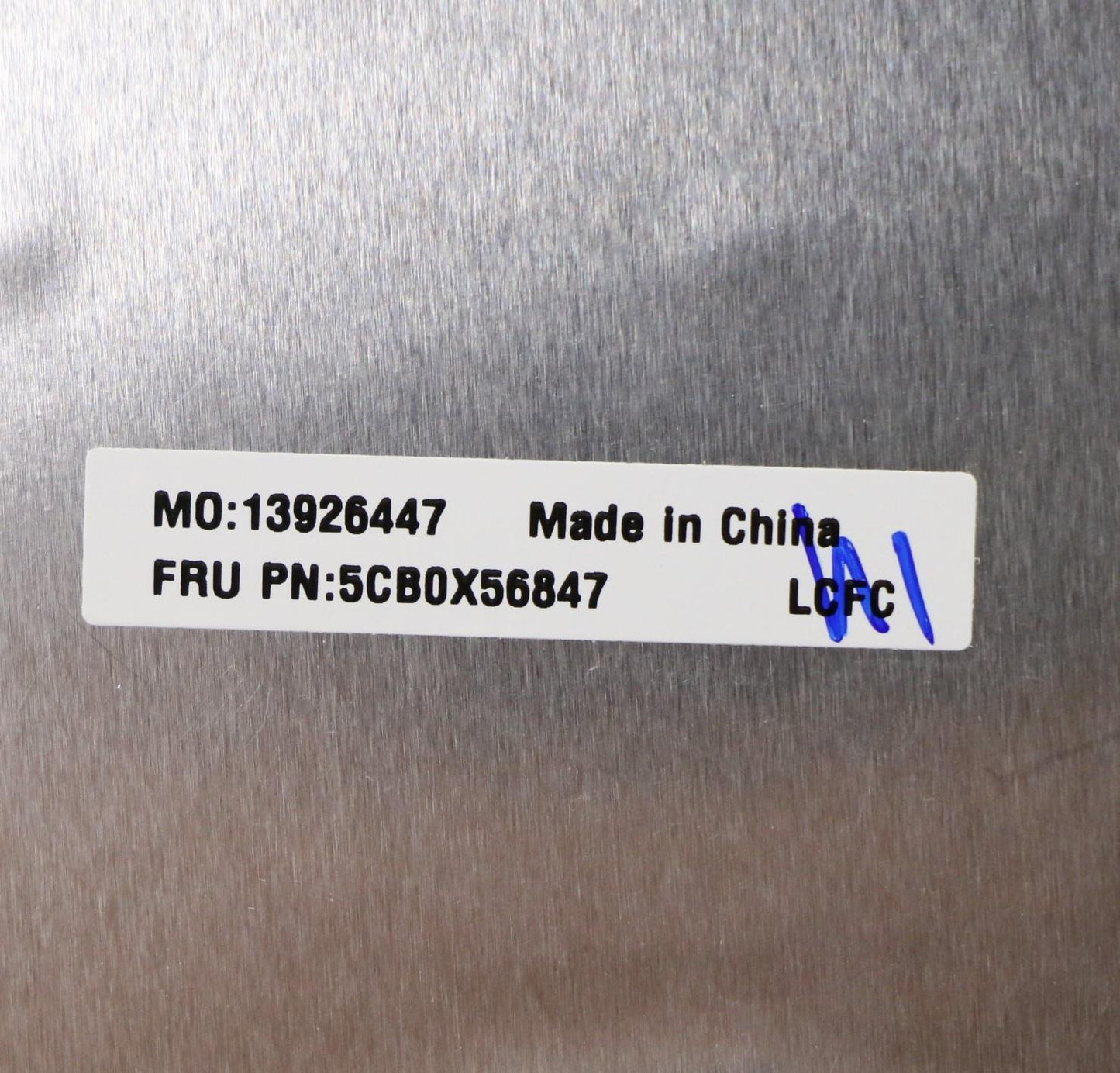 Lenovo C_Cover_Imr_Sub_Assy_Pl_Grey_W - 5CB0X56847