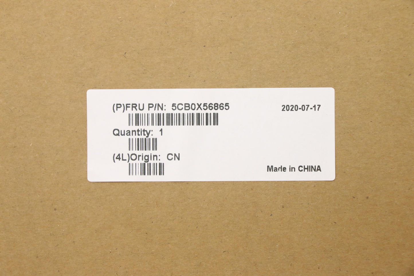 Lenovo C_Cover_Imr_Sub_Assy_Pl_Grey_F - 5CB0X56865