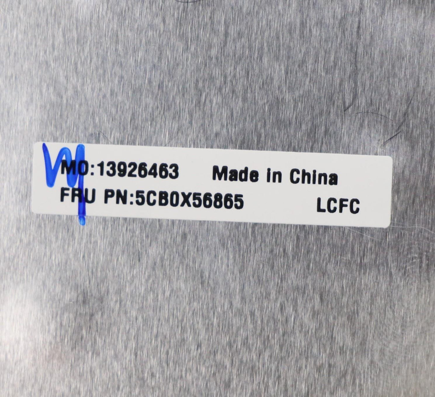Lenovo C_Cover_Imr_Sub_Assy_Pl_Grey_F - 5CB0X56865
