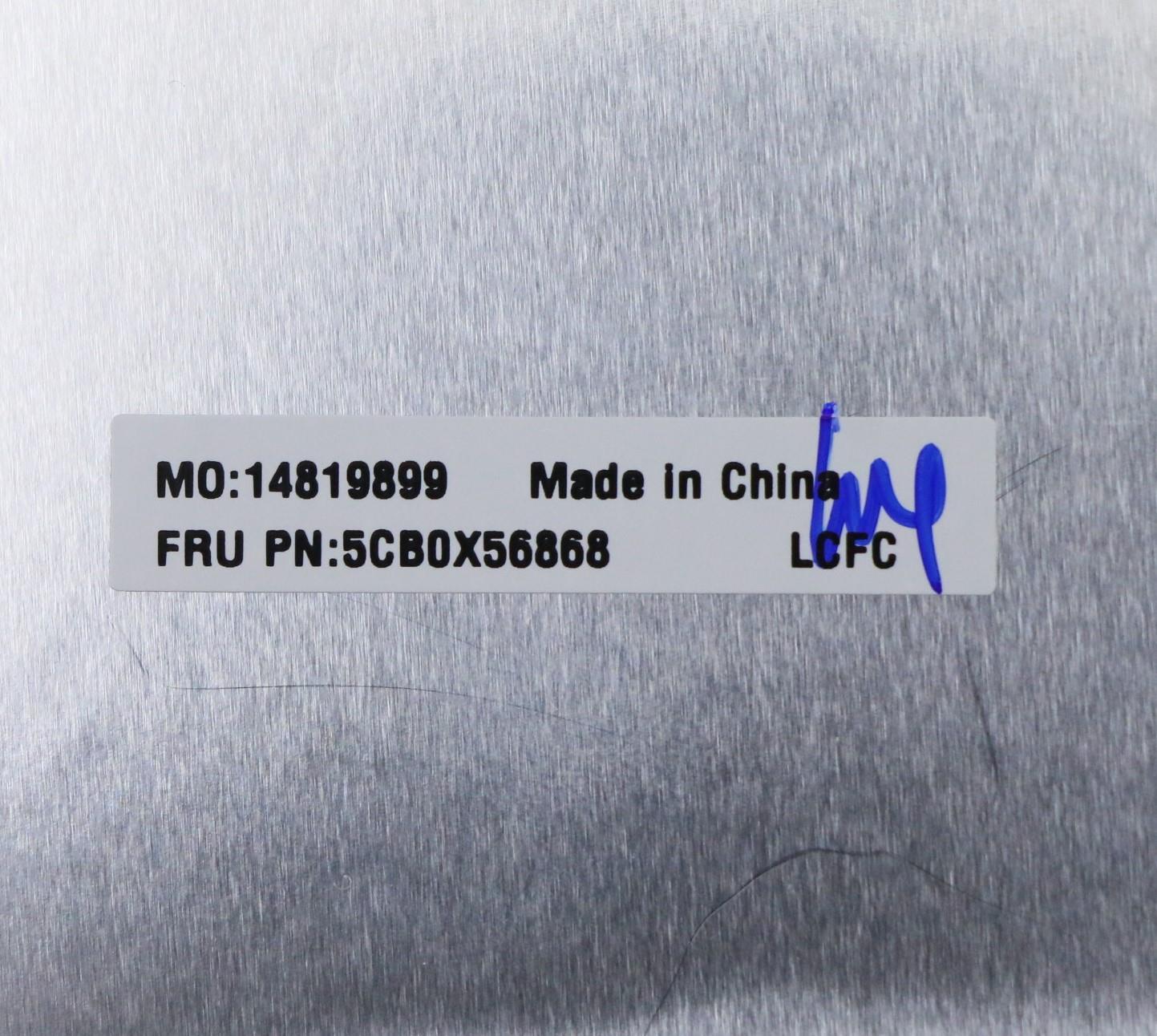 Lenovo C_Cover_Imr_Sub_Assy_Pl_Grey_F - 5CB0X56868