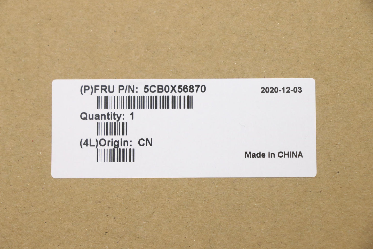 Lenovo C_Cover_Imr_Sub_Assy_Pl_Grey_F - 5CB0X56870